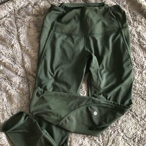 Lululemon crop Legging Black- Size 10